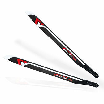 VENTURE 701mm Premium CF Blades &ndash; Red