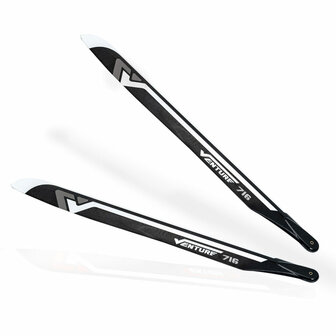 VENTURE 716mm Premium CF Blades &ndash; Silver