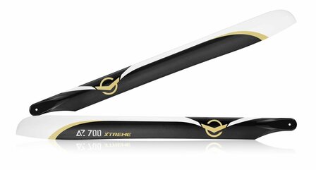 Azure Power 700 Xtreme Carbon Rotorblatt 700mm