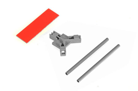 Antenna support flat mounting, grey