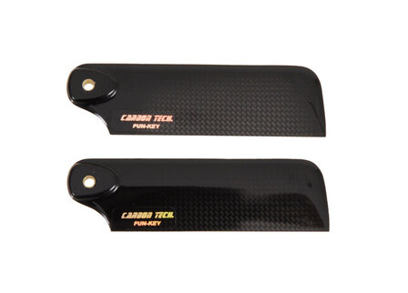 Carbon tail rotor blade, 76mm