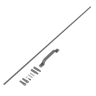 Carbon tail rod, LOGO 480