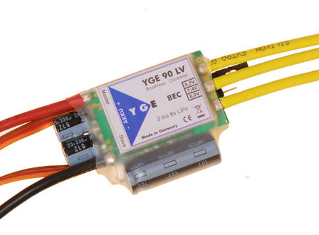 ESC YGE 90 LV with power BEC