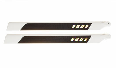 EDGE flybar/flybarless carbon rotorblades 753mm