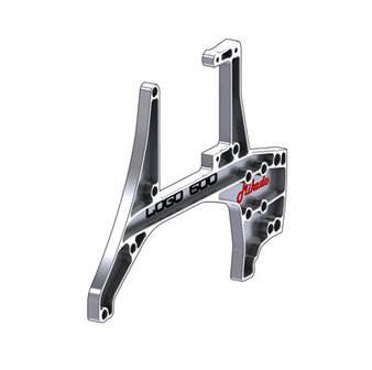 Frame support left, LOGO 500/600 Carbon