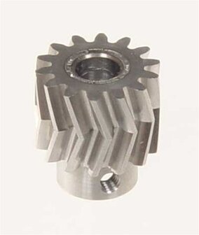 Pinion 14 Teeth &Oslash;6mm, Herringbone M1