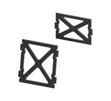 Vertical frame plates, LOGO 500/600 Carbon