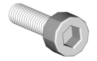 Socket head cap screw M2,5x8