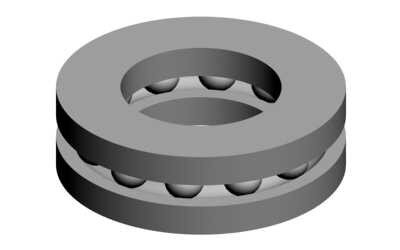 Thrustbearing 4x8x3,5