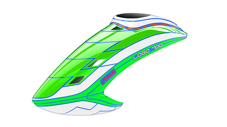 Canopy LOGO 700, neon-gree/white/neon-green