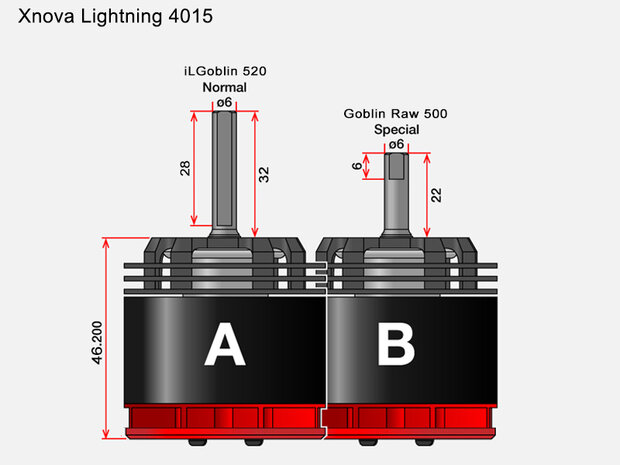 Xnova LIGHTNING 4020-850Kv