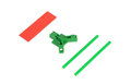 Antenna-support-flat-mounting-green